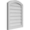 Ekena Millwork Arch Top Surface Mount PVC Gable Vent: Functional, w/ 2"W x 1-1/2"P Brickmould Frame, 20"W x 24"H GVPAR20X2402SF - alternate 3